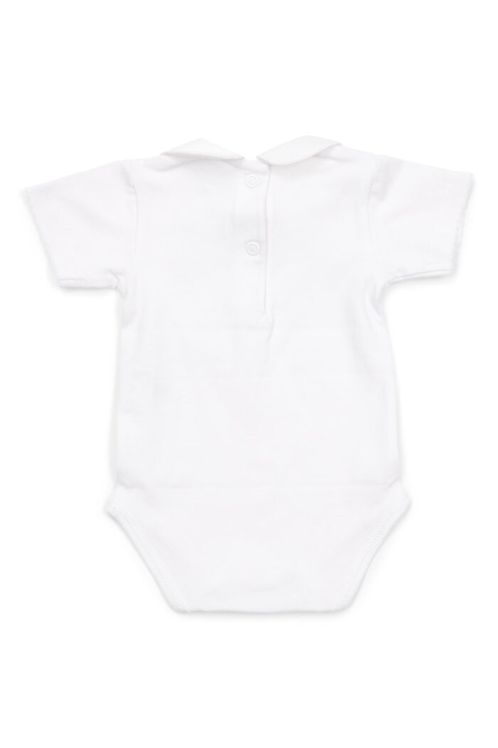 Poetree romper ronde kraag korte mouw wit - Afbeelding 2