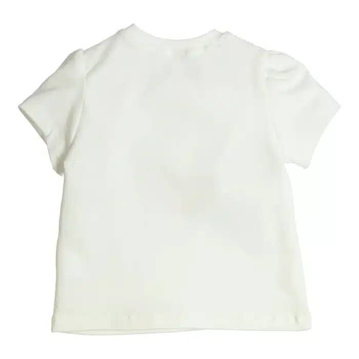 SALE Gymp girls t-shirt 5397 off white/rose - Afbeelding 2