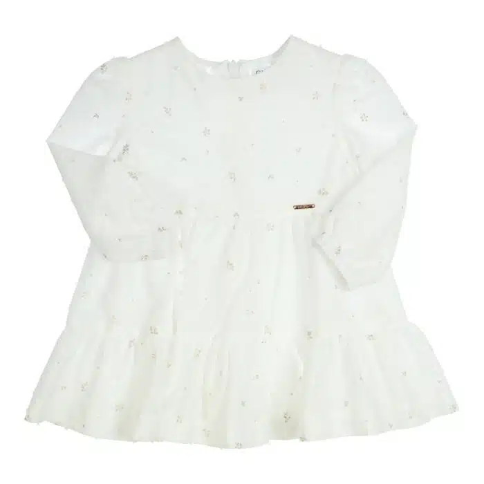 SALE Gymp girls jurkje 5360 creme/goud