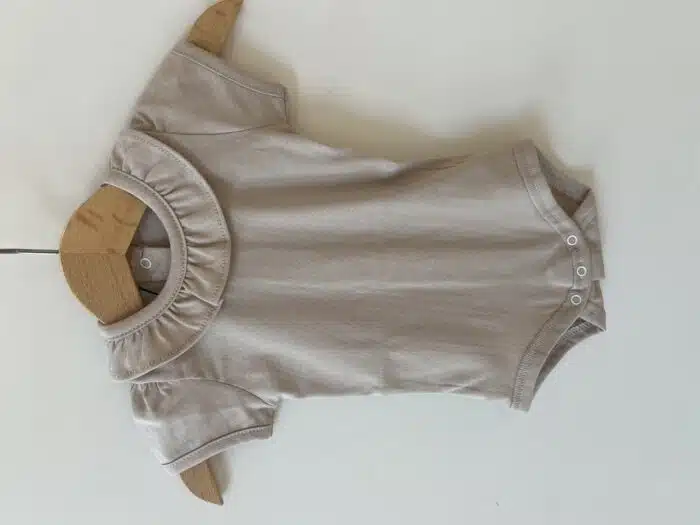 Babidu basis romper girls 1118 beige