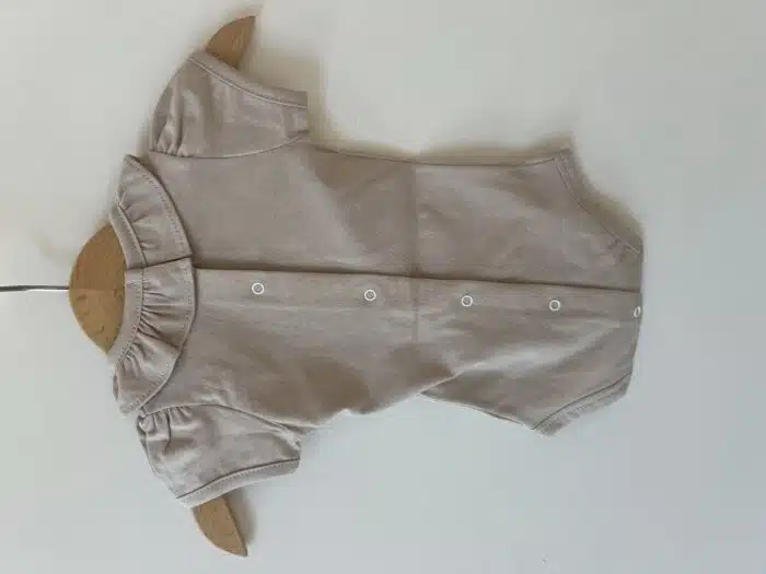Babidu basis romper girls 1118 beige - Afbeelding 2