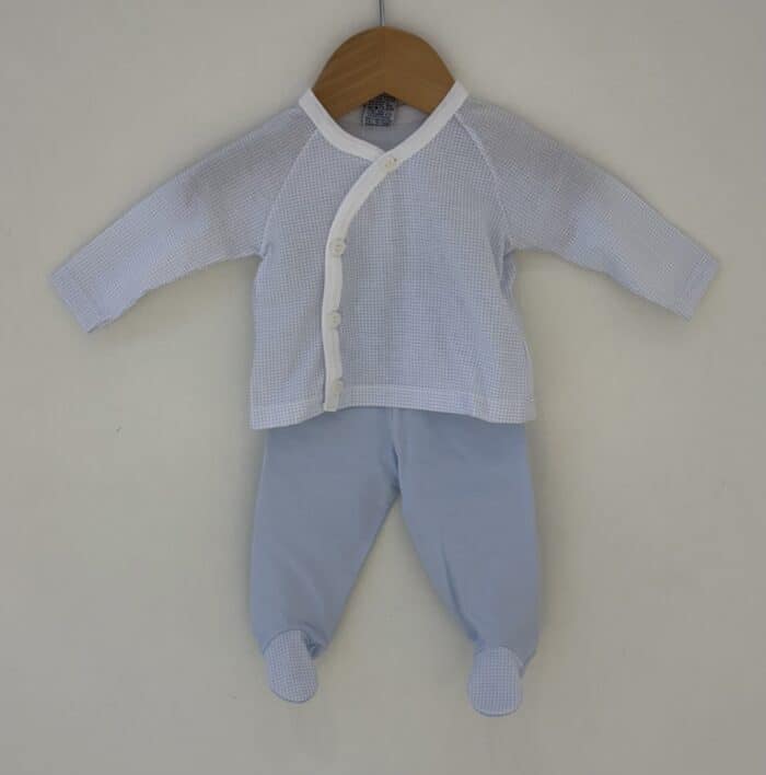Babidu 2-delig pakje 50213 ruit/blauw