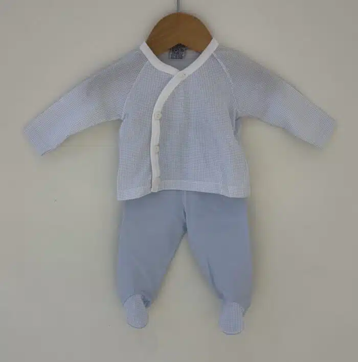 Babidu 2-delig pakje 50213 ruit/blauw