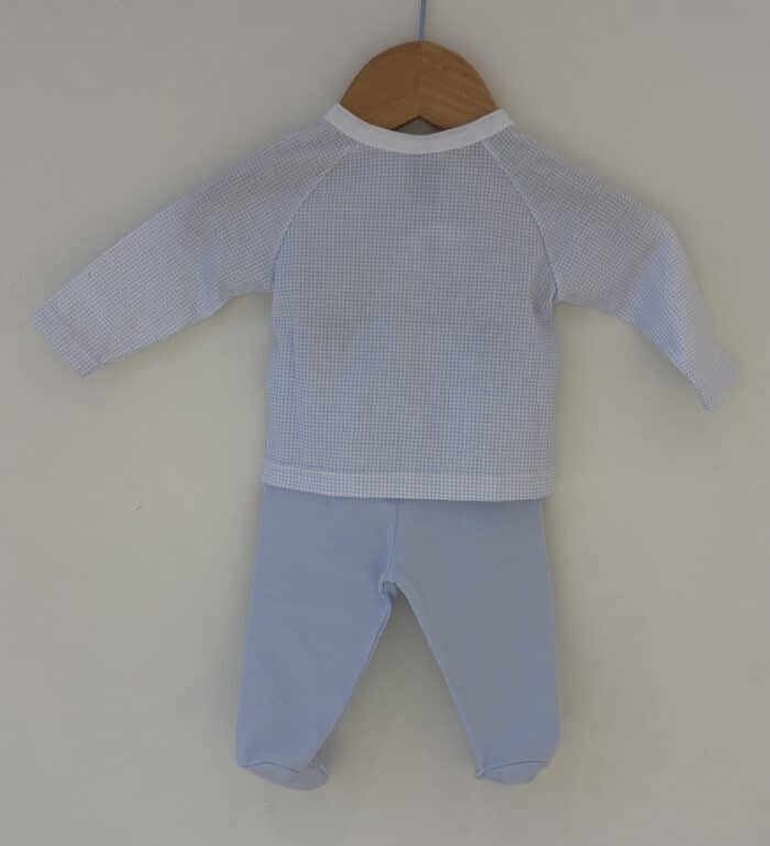 Babidu 2-delig pakje 50213 ruit/blauw - Afbeelding 2