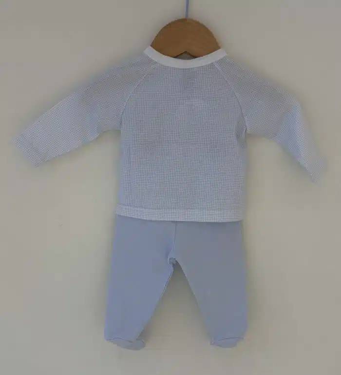 Babidu 2-delig pakje 50213 ruit/blauw - Afbeelding 2