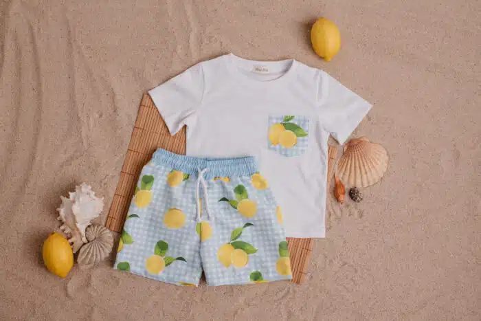 SALE Meia pata shirt boys lemons