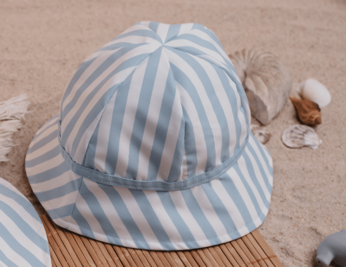 Meia pata zonnehoed boys blue stripes