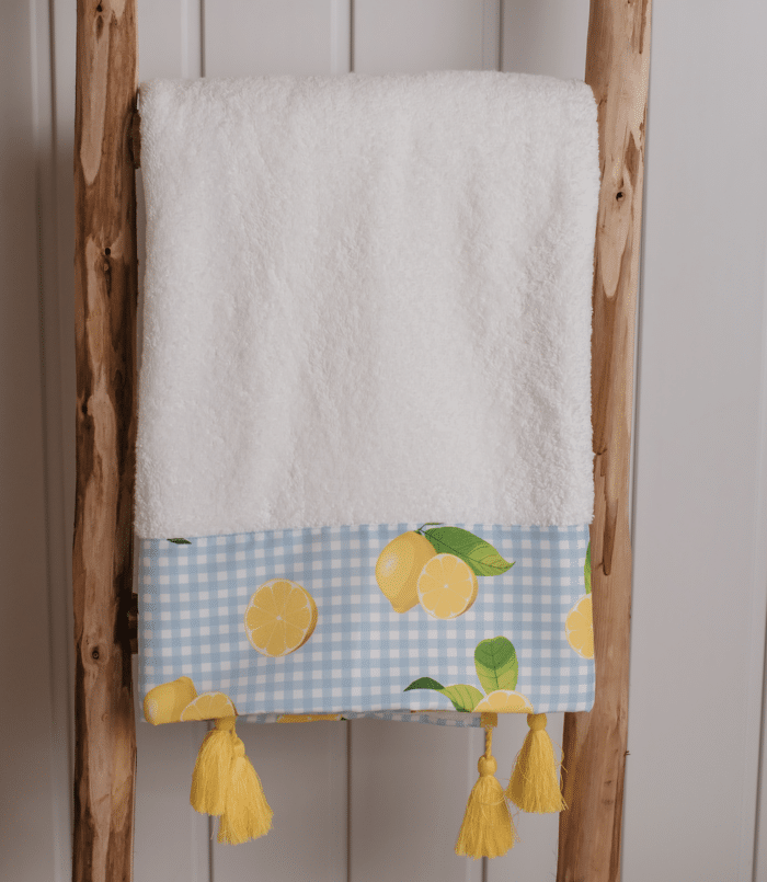 Meia pata handdoek lemons