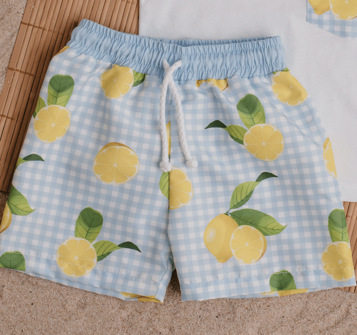 Meia pata zwembroek boys lemons