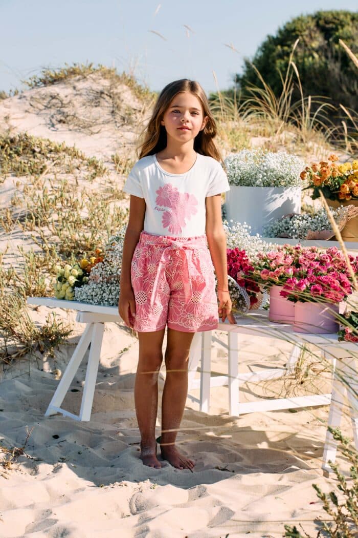 Patachou 2-delig setje 33406 coral/flower - Afbeelding 2