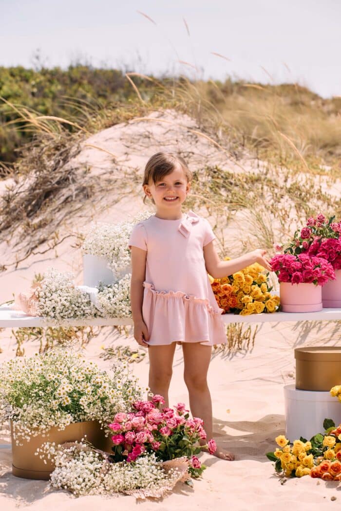 Patachou jurkje girls 33205 oud roze - Afbeelding 2