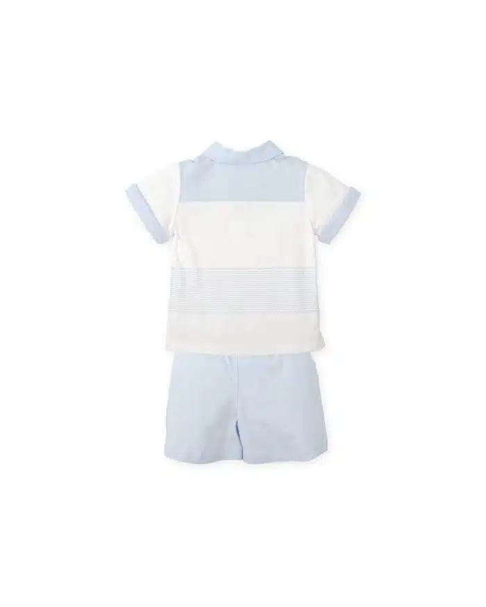 SALE Tutto piccolo 2-delige set 2705 blauw/wit - Afbeelding 2