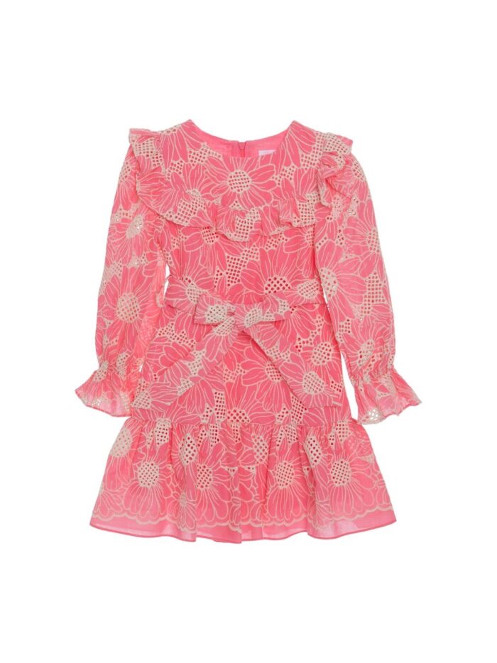 Patachou jurkje 33400 coral/flower