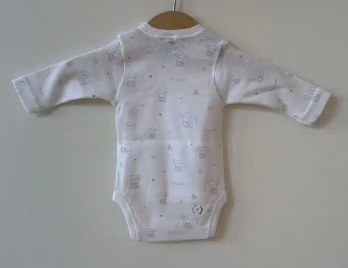SALE Babidu romper lange mouw beer/blauw - Afbeelding 2