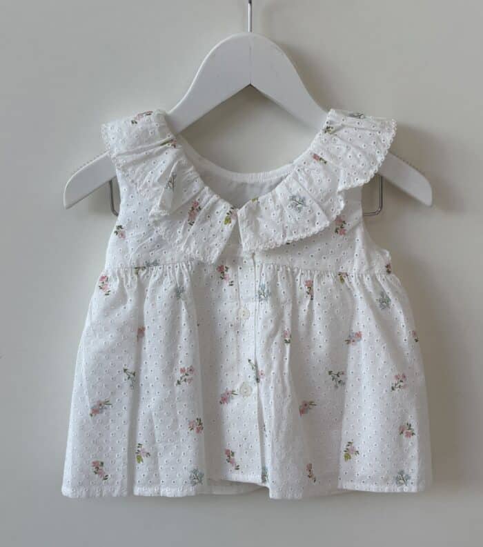 Patachou 2-delig setje flowers 33245 wit - Afbeelding 2