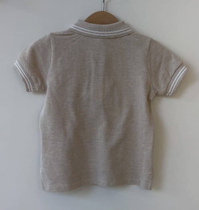 Patachou polo 33344 beige - Afbeelding 2