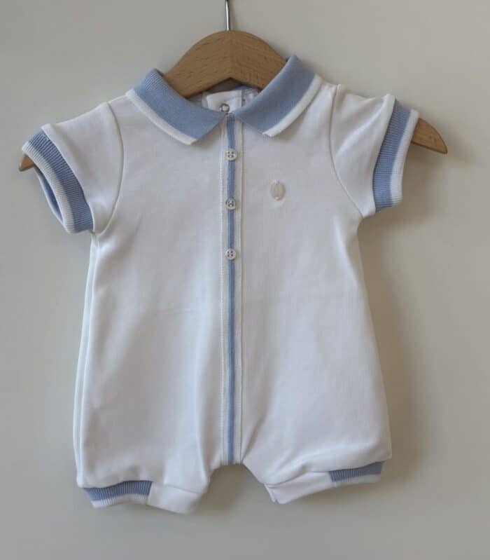 Patachou kort pakje 33154 wit/blauw