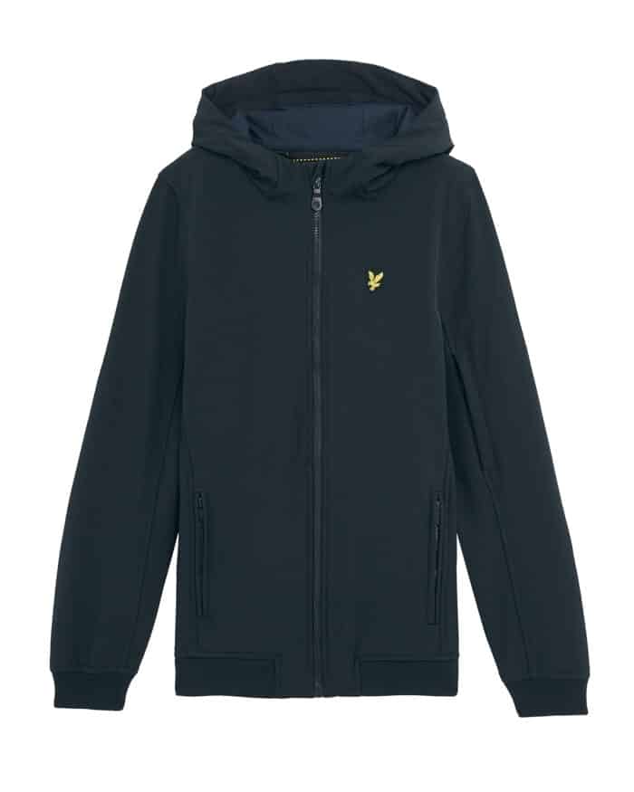 Lyle & Scott softshell jas dark navy