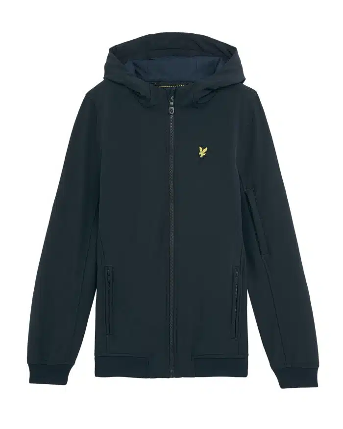 Lyle & Scott softshell jas dark navy