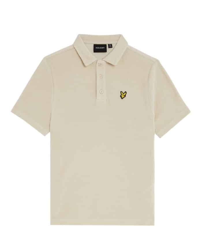 Lyle & Scott polo towelling cove