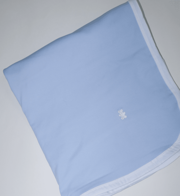 House of bears dekentje zomer blauw