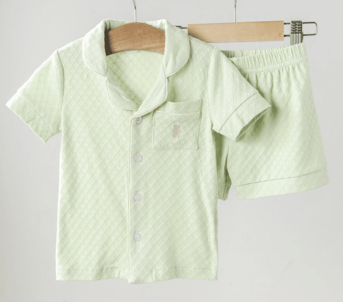 House of bears korte pyjama zomer pistache