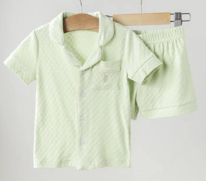 SALE House of bears korte pyjama zomer pistache