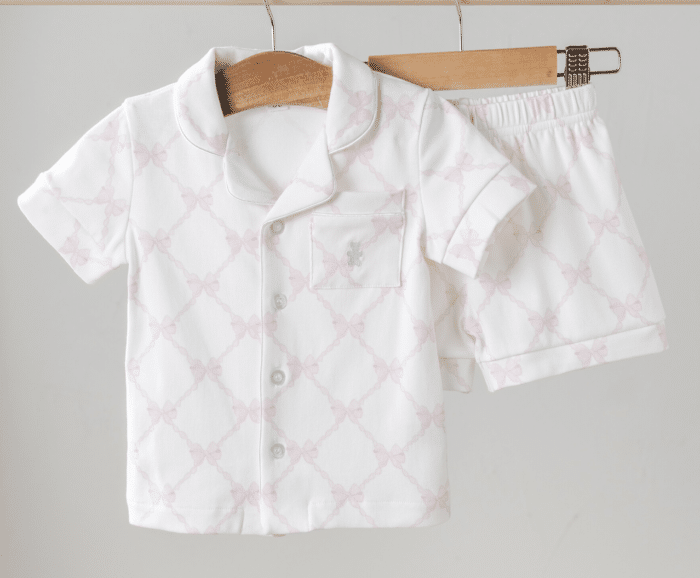 House of bears korte pyjama zomer strik/roze