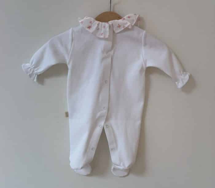 Baby gi boxpak PE50 flowers wit - Afbeelding 2