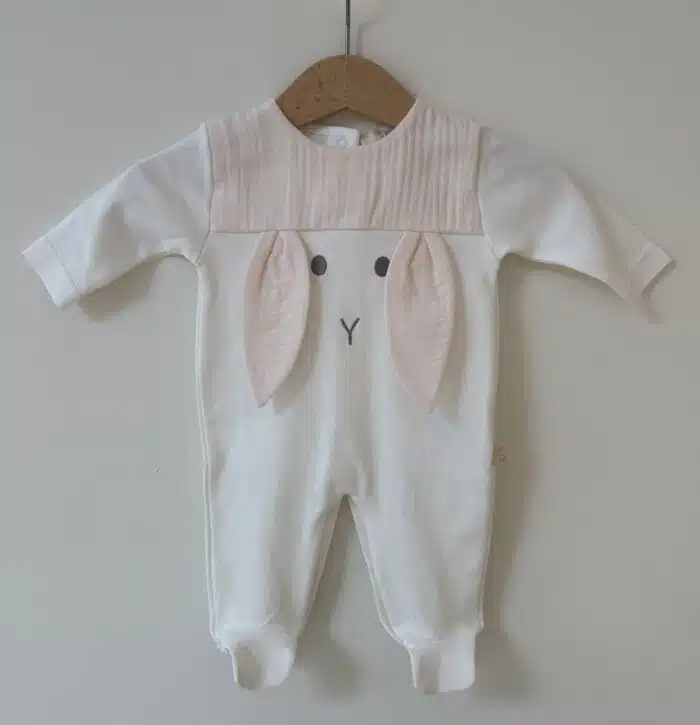 SALE Baby gi boxpak bunny ivory/roze