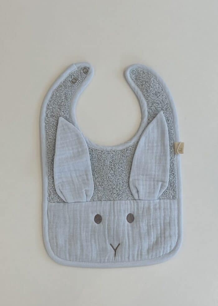 Baby gi slabber bunny blauw