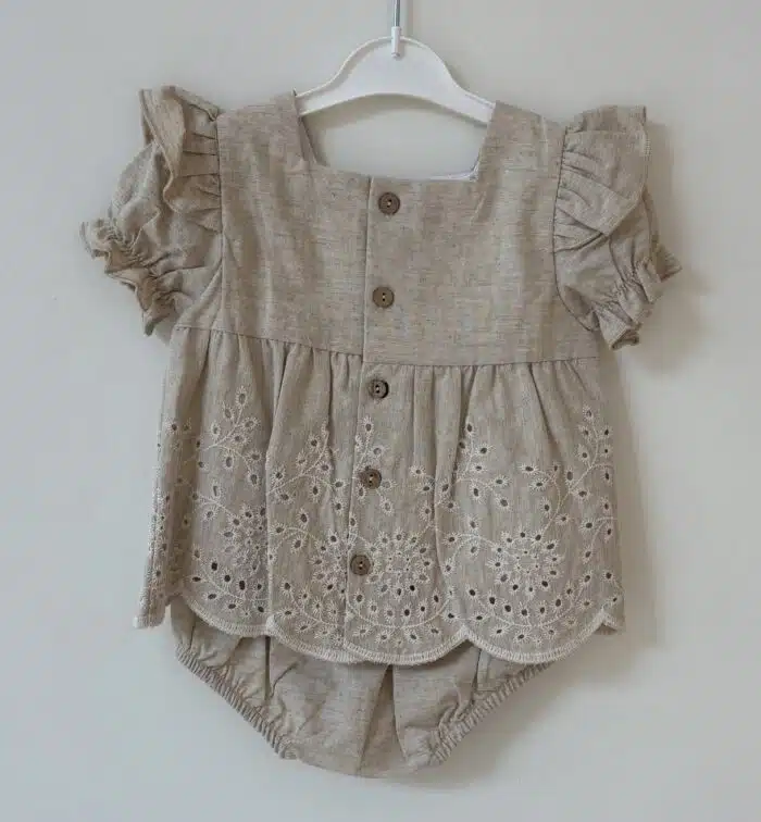 SALE Babidu setje 91407 beige - Afbeelding 2