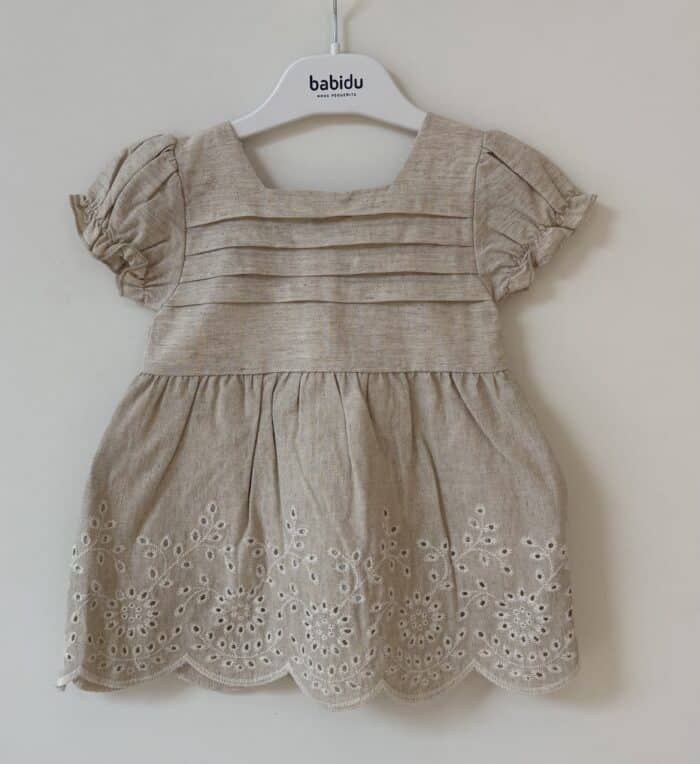 Babidu jurkje 92407 beige