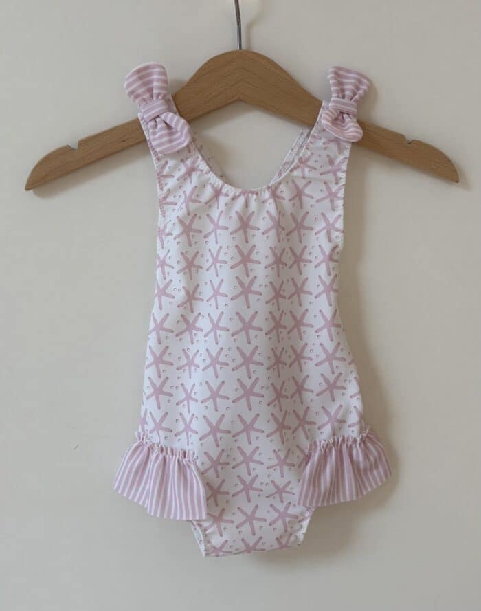 Purete du bebe badpak girls roze 800
