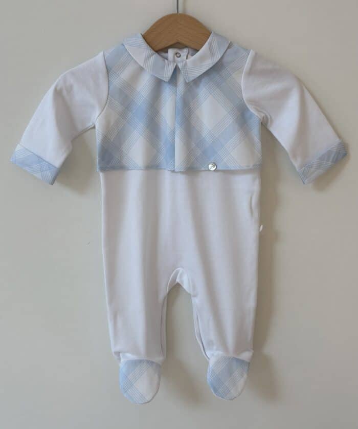 Purete du bebe boxpak blauw/ruit 291