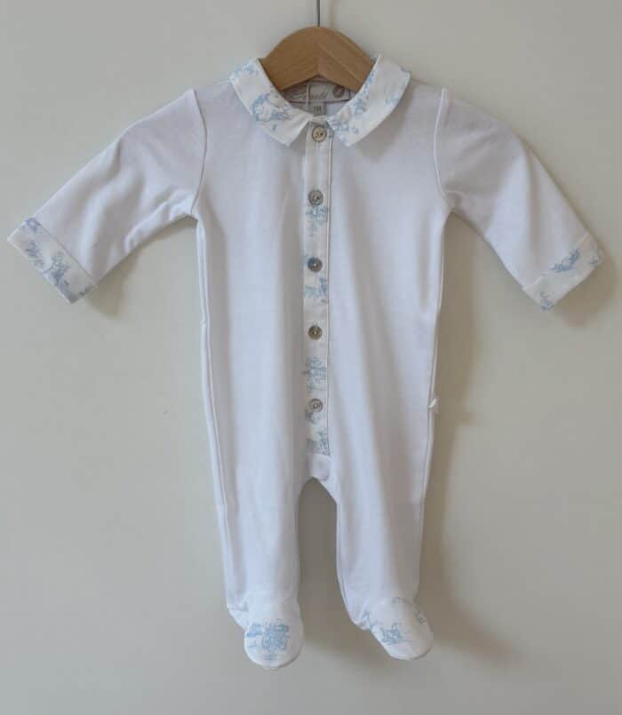 Purete du bebe boxpak met print blauw 272