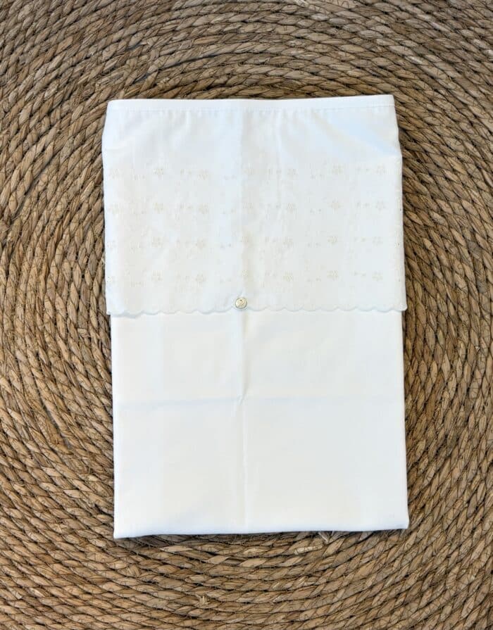 Purete du bebe dekentje broderie creme 224