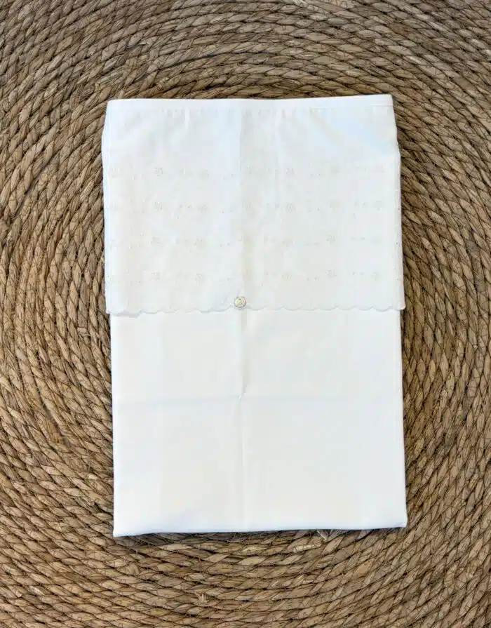 Purete du bebe dekentje broderie creme 224