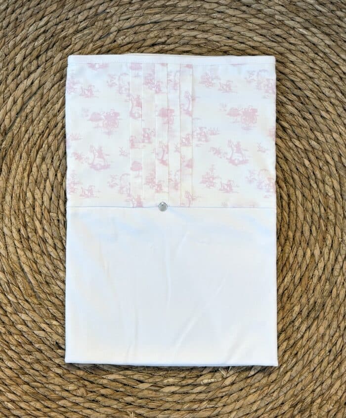 Purete du bebe deken met print roze 267