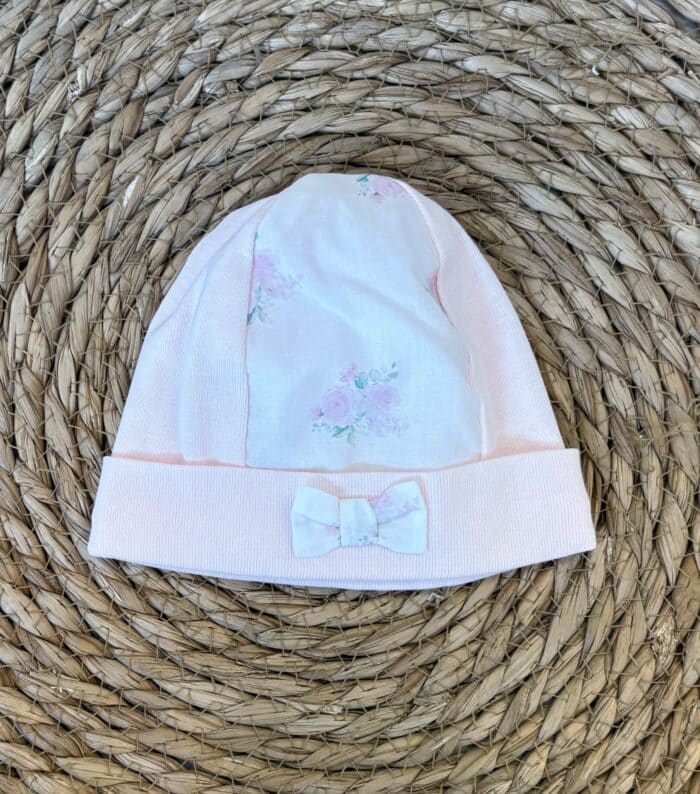Purete du bebe mutsje roze/flower 275