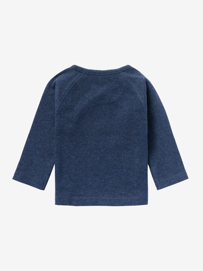 Noppies overslag top rib nayuki navy - Afbeelding 2