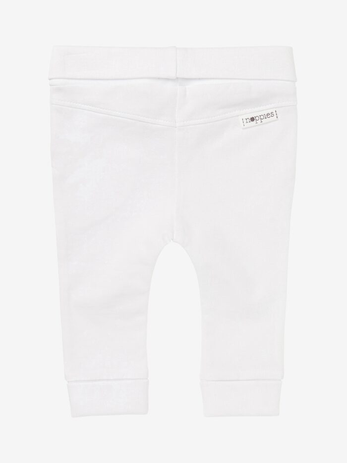 Noppies broek katoen humpie wit - Afbeelding 2