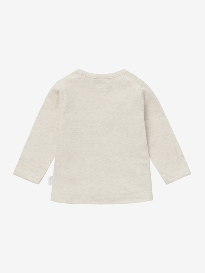 Noppies shirt katoen hester oatmeal - Afbeelding 2