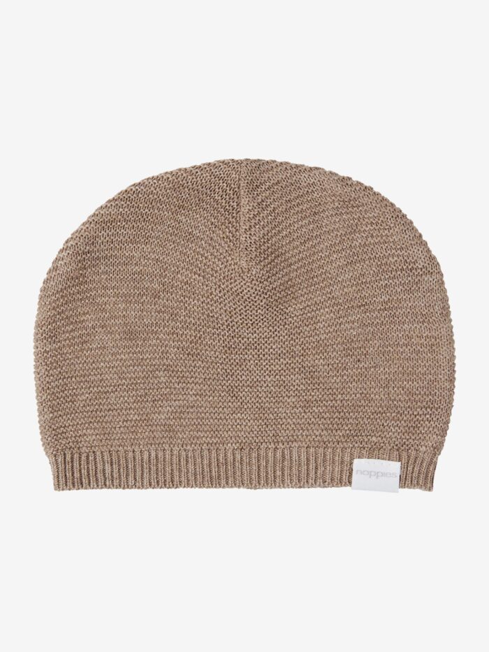 Noppies muts gebreid rosita taupe