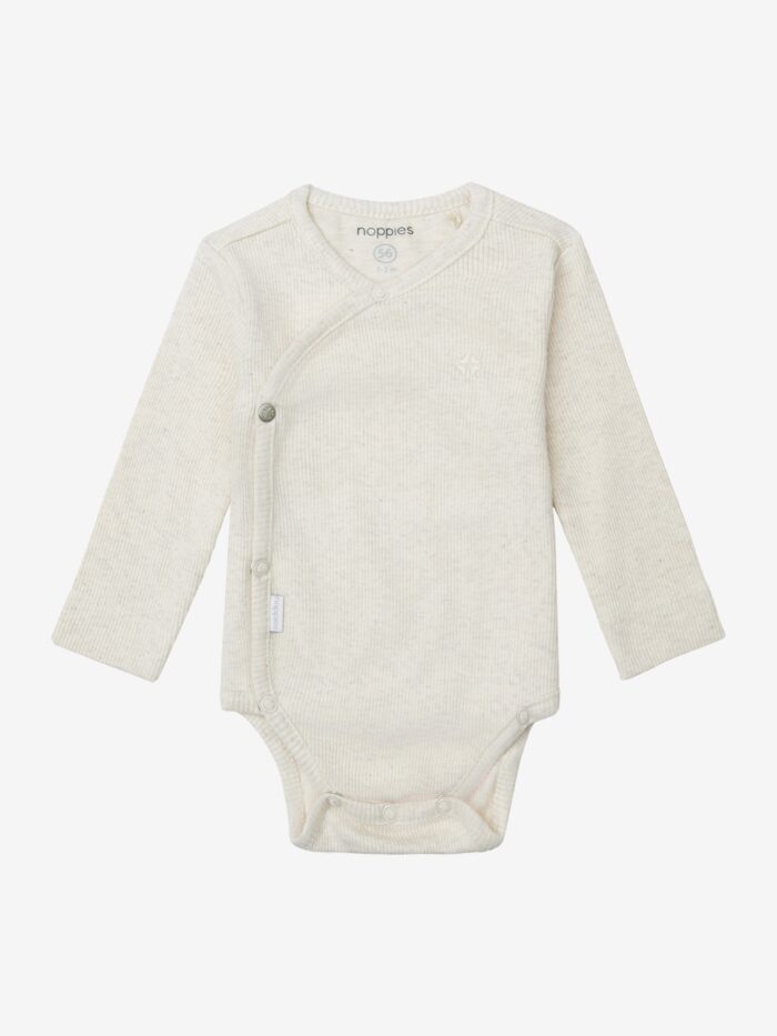 Noppies romper rib nino oatmeal