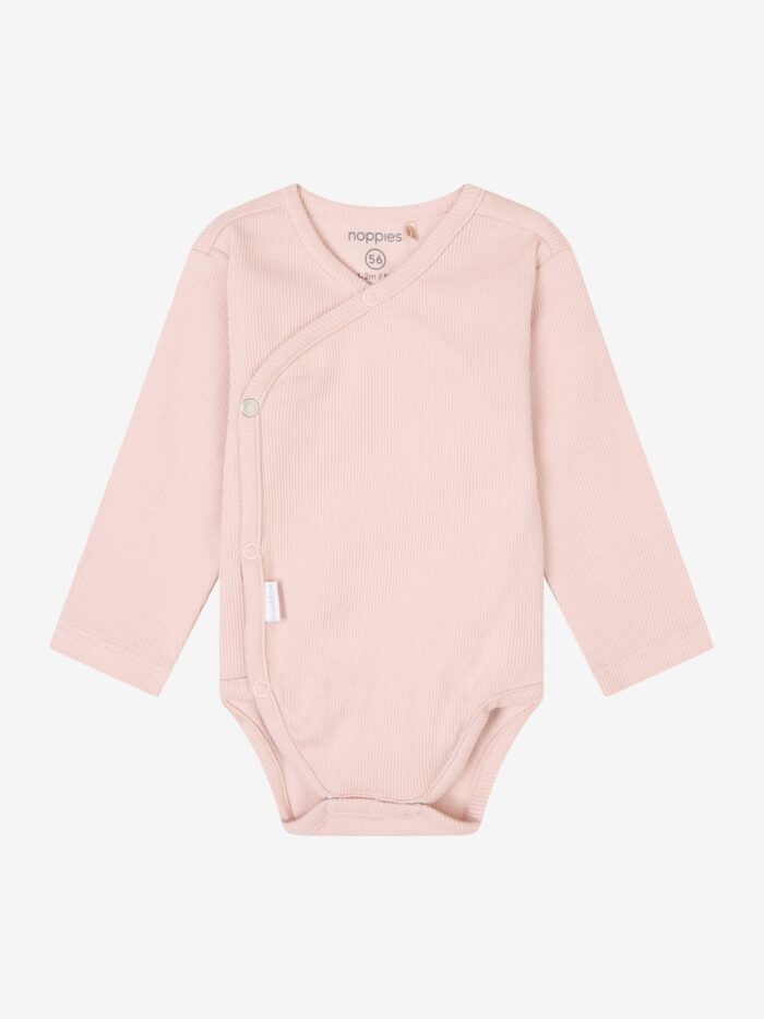 Noppies romper rib narellan rose