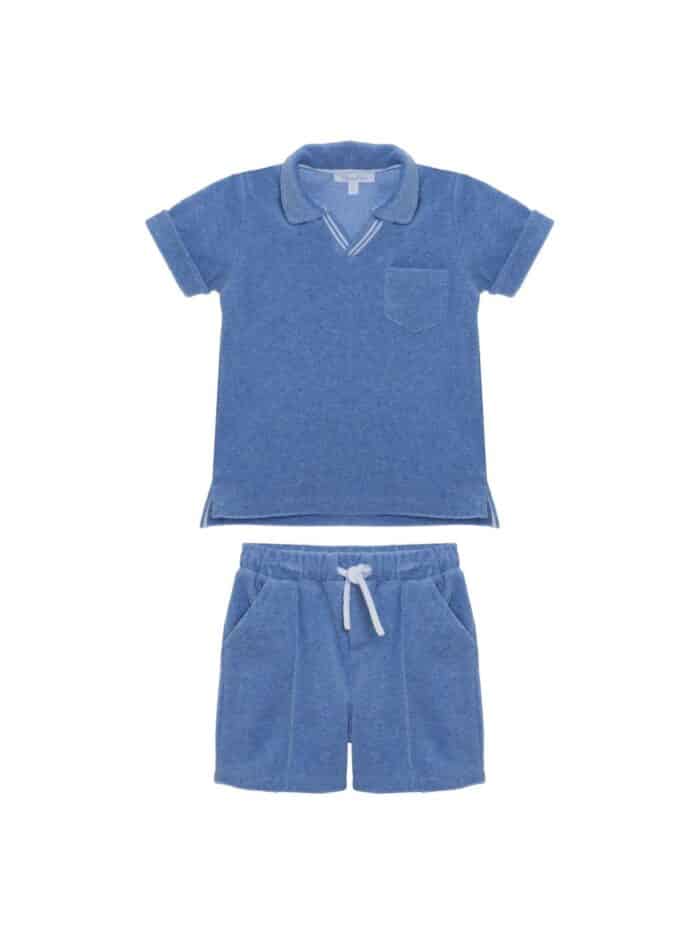 Patachou badstof set 33345 indigo