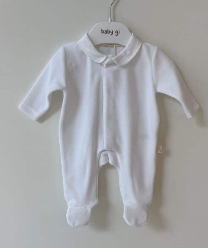 Baby gi boxpak velours wit BG530