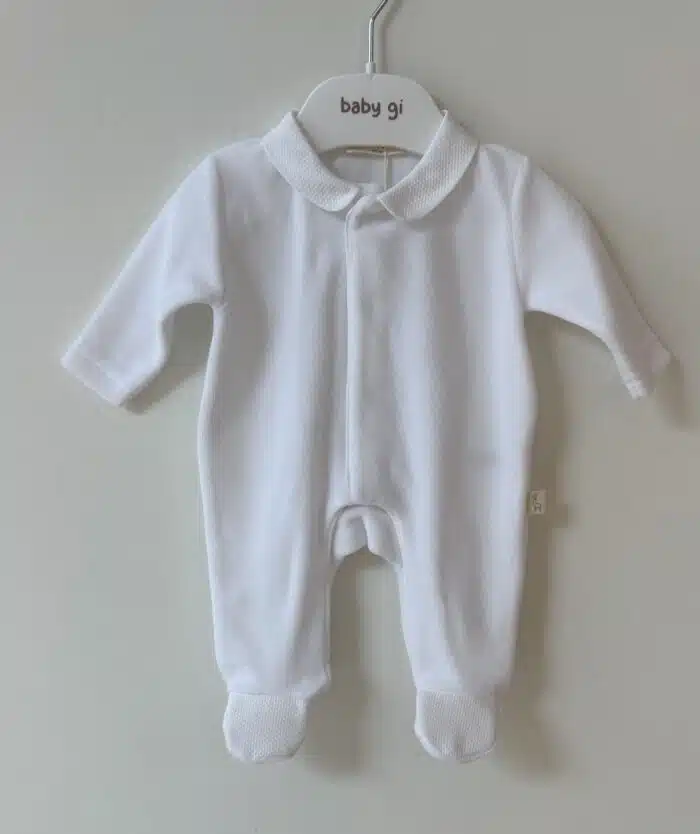 Baby gi boxpak velours wit BG530