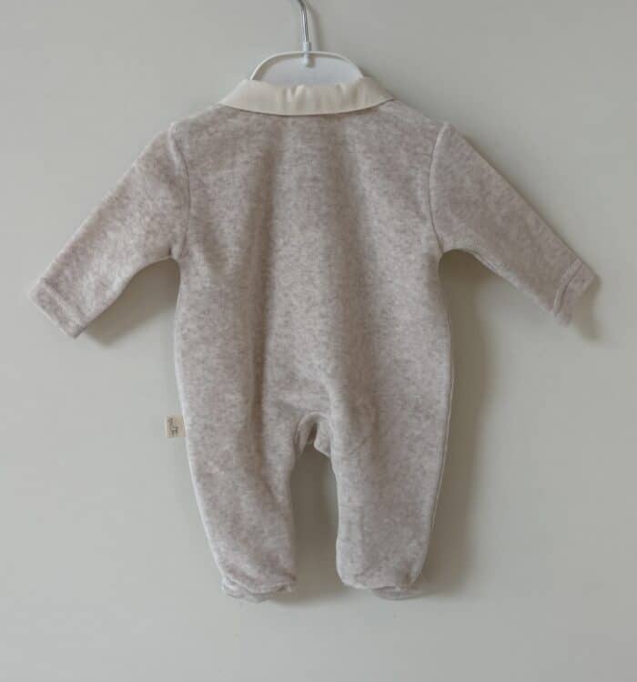 Baby gi boxpak velours beige BG530 - Afbeelding 2